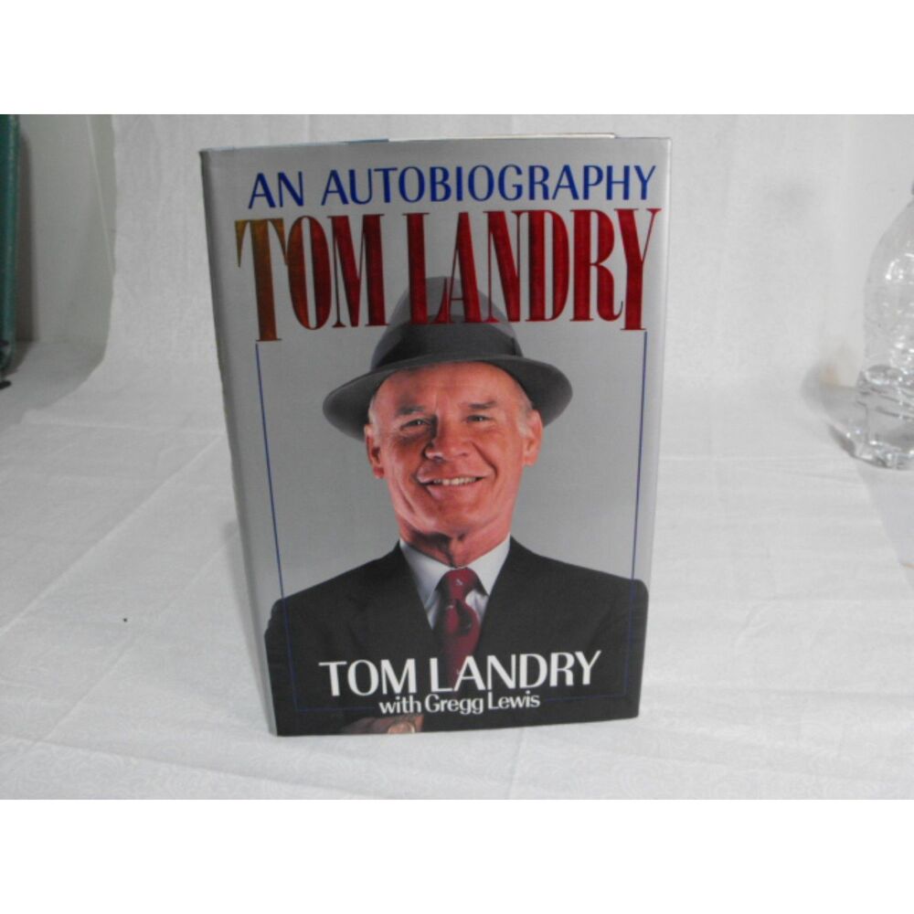 Tom Landry: An Autobiography 1990 hardcover